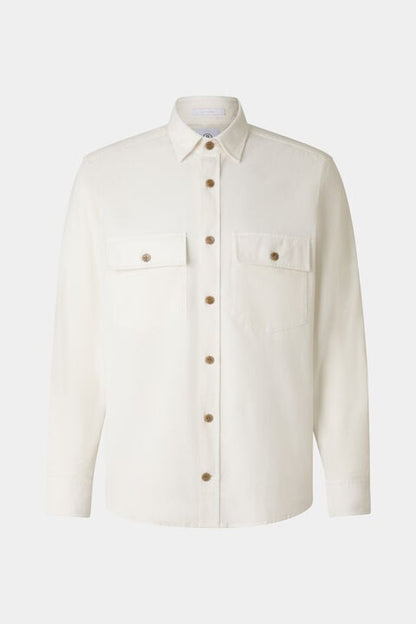 Corduroy Shirt Heiko In Off-White