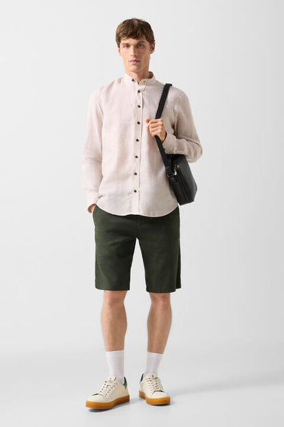 Linen Shirt Raphi In Sand