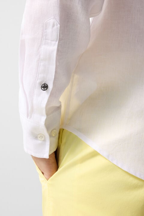 Timi Linen Shirt In White