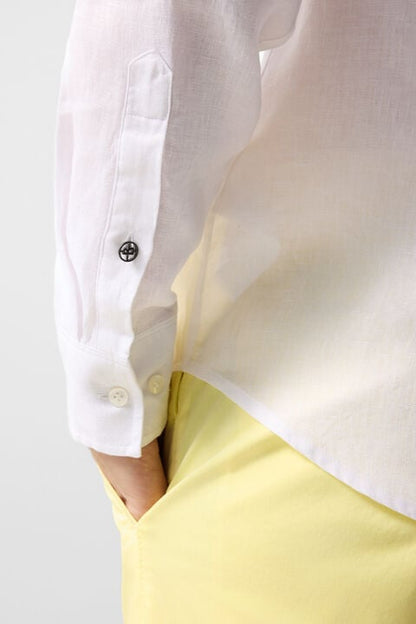 Timi Linen Shirt In White