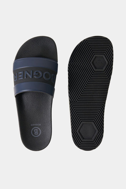 Slides Belize In Navy Blue/Black