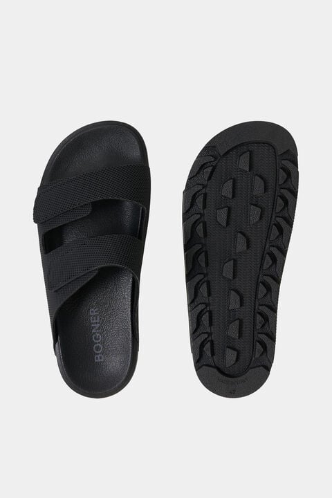 Biarritz Sandals In Black/White
