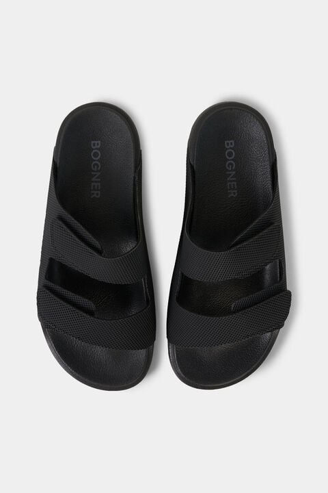 Biarritz Sandals In Black/White