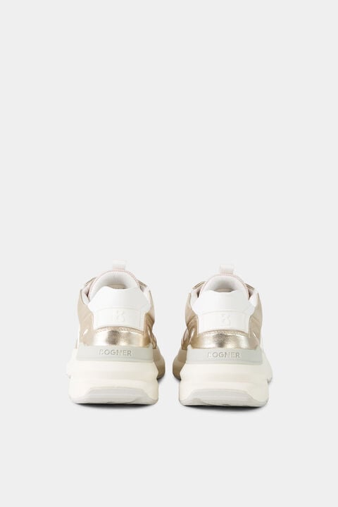 Sneaker Ctp25 In White/Gold