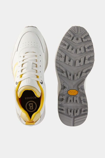 Sneaker Golf  In White/Yellow