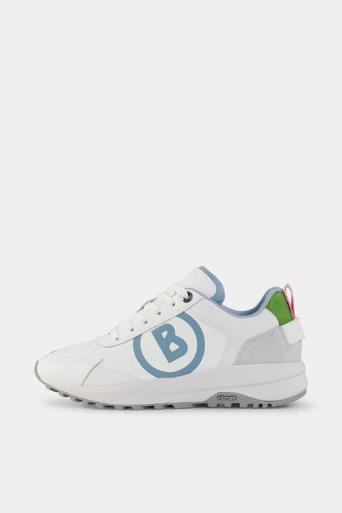Sneaker Golf  In White/Blue