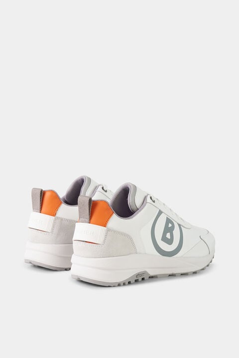 Golf Sneaker In White/Orange