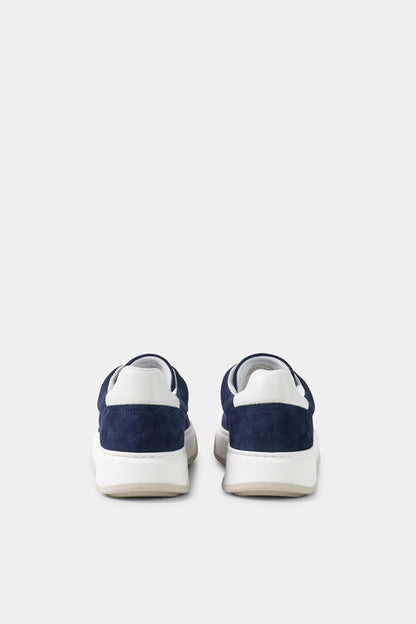 Milan Trainers In Navy Blue