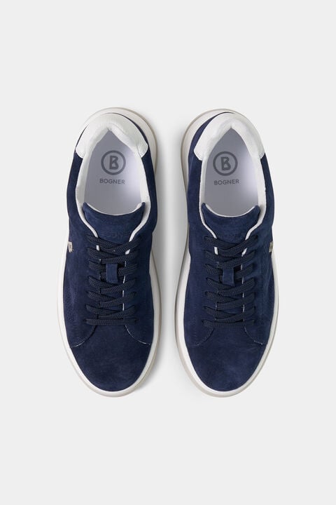 Milan Trainers In Navy Blue