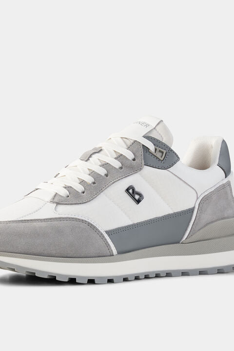Sneaker Newport In Grey/White
