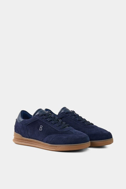 Parma Trainers In Navy Blue