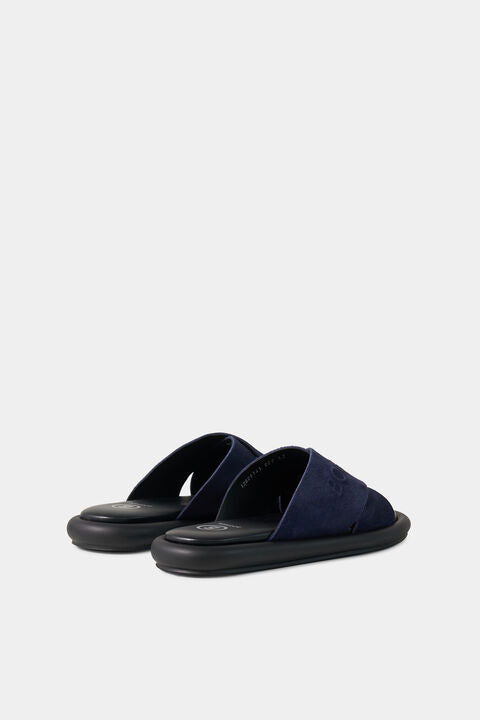 Portofino Sandals In Navy Blue