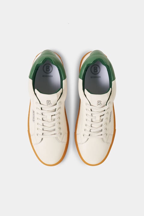 Rome Sneakers In Off-White/Green