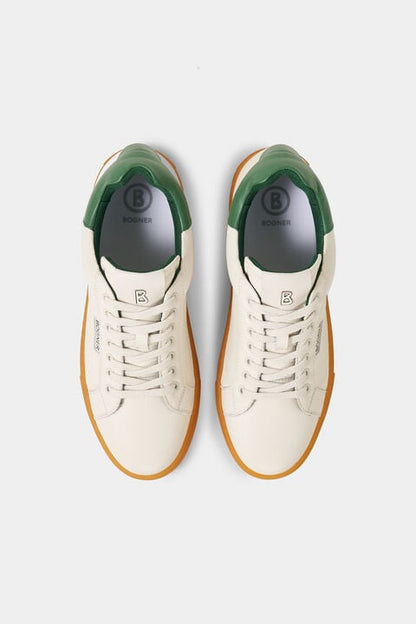 Rome Sneakers In Off-White/Green