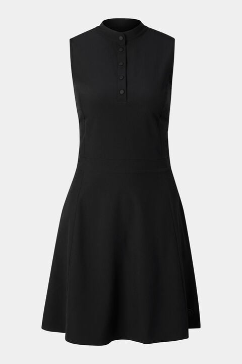 Ilena Functional Dress In Black