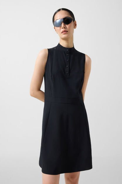 Ilena Functional Dress In Black