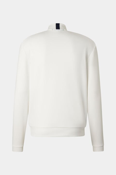 Semir Functional Jacket In Off-White/Navy Blue