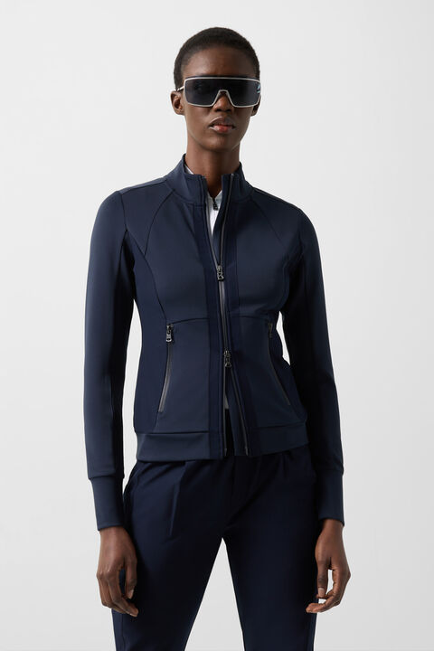 Bahar Functional Jacket In Navy Blue