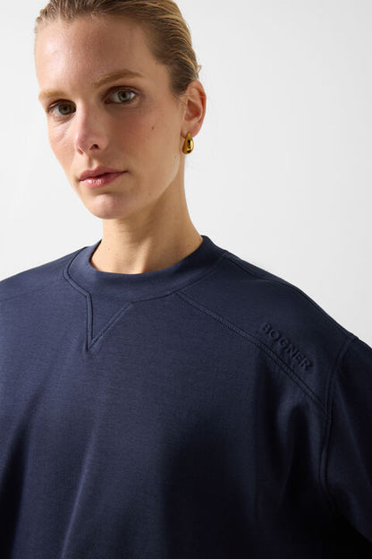 Chloe Sweatshirt In Navy Blue
