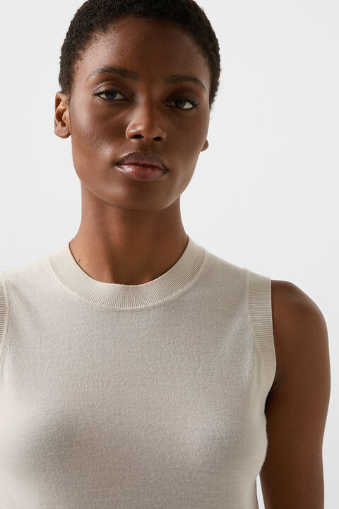 Knitted Top Isola In Sand