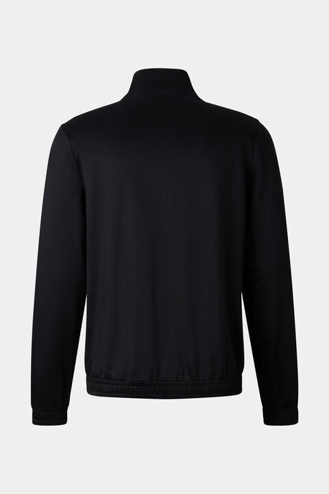 Rupert Jersey Jacket In Black