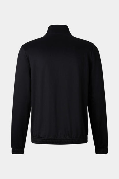 Rupert Jersey Jacket In Black