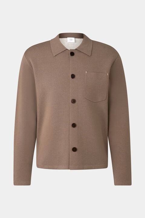 Olaf Knit Jacket In Mud