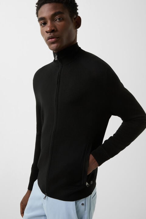 Knit Jacket Oscar In Black