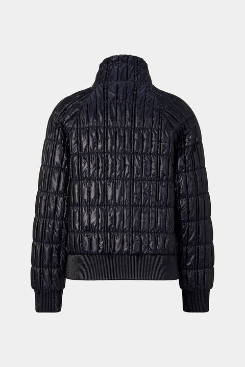 Sherry Quilted Jacket In Navy Blue