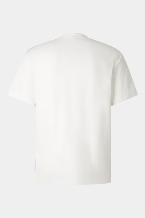Cotton T-Shirt Lukas In White