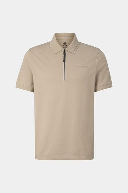 Timo Piqu¨¦ Polo Shirt In Beige