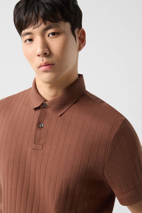 Zane Polo Shirt In Brown