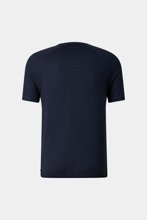 Osaka Merino Shirt In Navy Blue