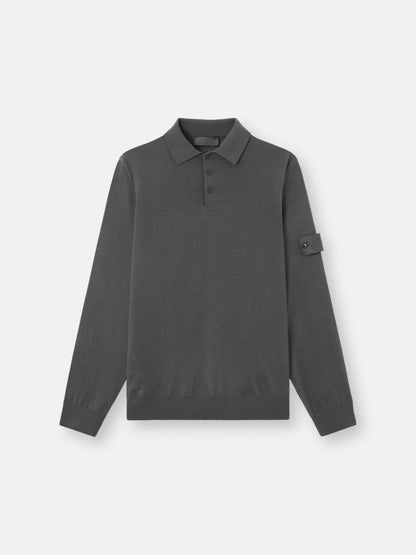 5100076 PURE LIGHT RWS WOOL_STONE ISLAND GHOST
