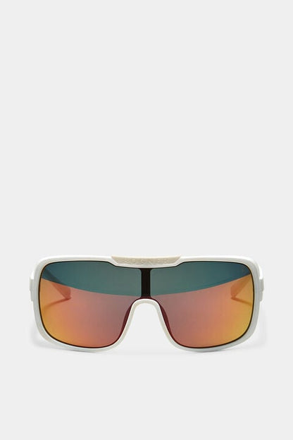 Sunglasses Flachau In Orange/White