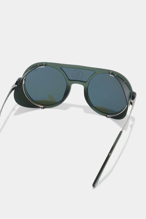 Sunglasses Geilo In Green/Silver