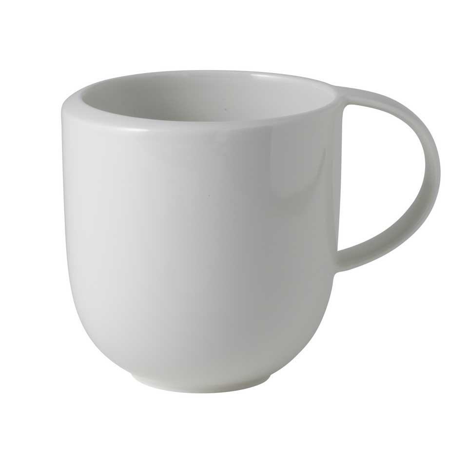 New Moon - White Mug (Set of 4)