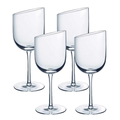 New Moon - Claret Red wine goblet (Set of 4)