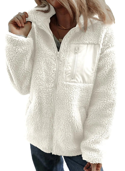 Women's Winter Full Zipper Fleece Jackets (Buy 2 Free Shipping)