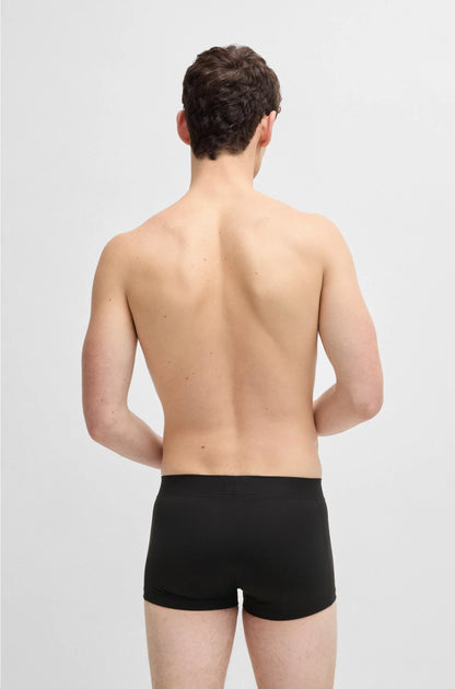 STRETCH-JERSEY TRUNKS WITH 3D LOGO