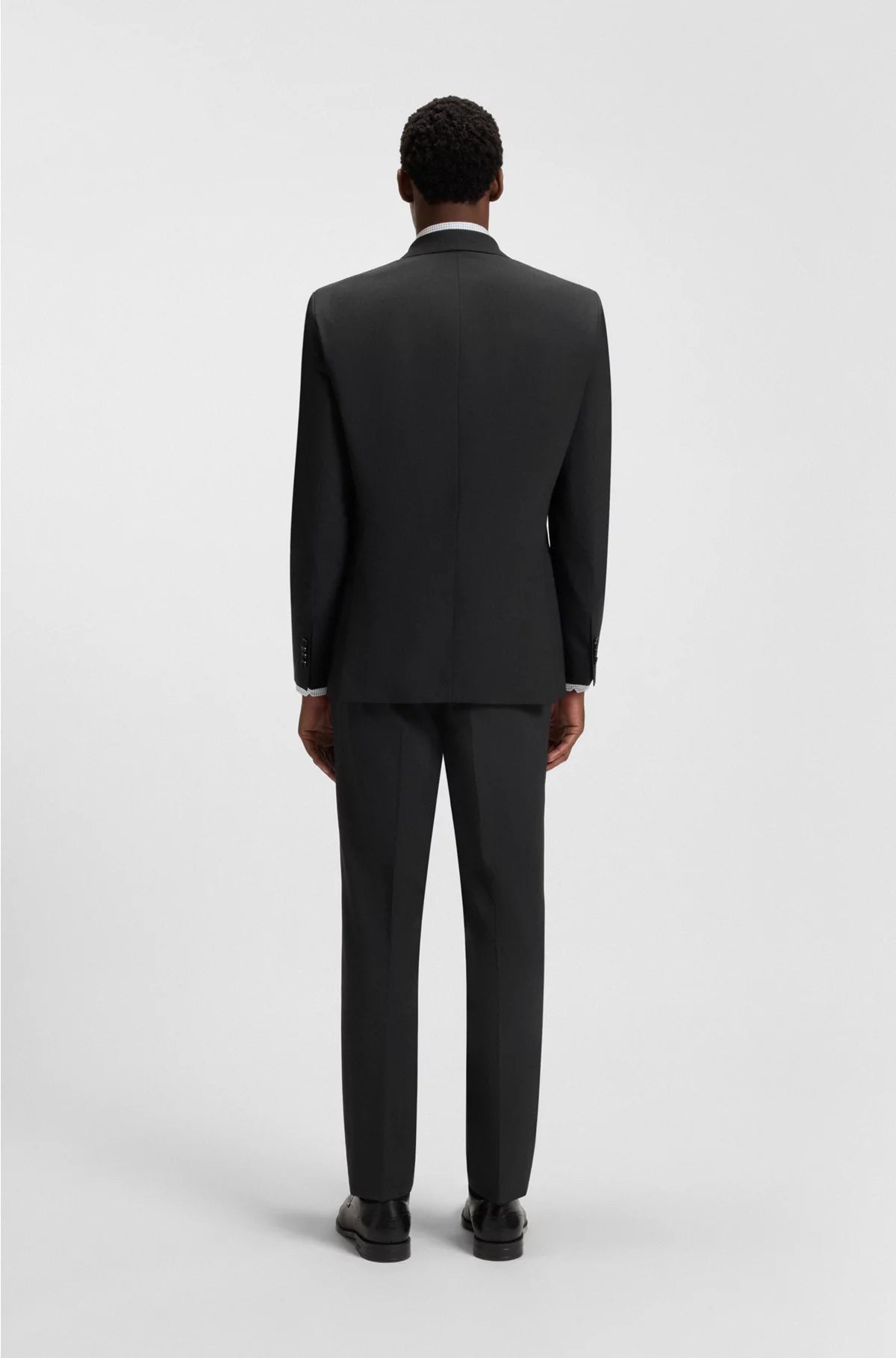 SLIM-FIT JACKET IN STRETCH VIRGIN WOOL