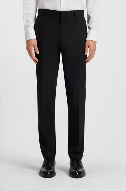 SLIM-FIT TROUSERS IN STRETCH VIRGIN WOOL