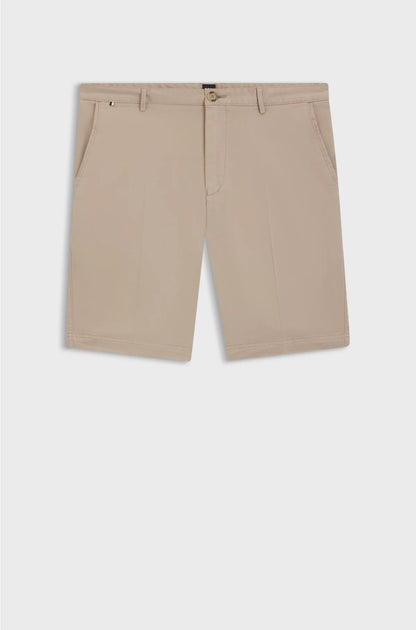 SLIM-FIT SHORTS IN STRETCH-COTTON GABARDINE