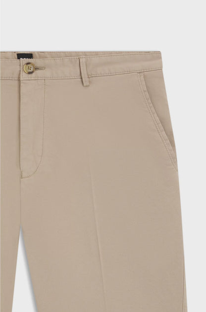 SLIM-FIT SHORTS IN STRETCH-COTTON GABARDINE