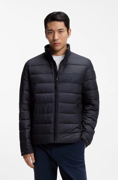 WATER-REPELLENT REGULAR-FIT JACKET WITH LOGO DETAIL
