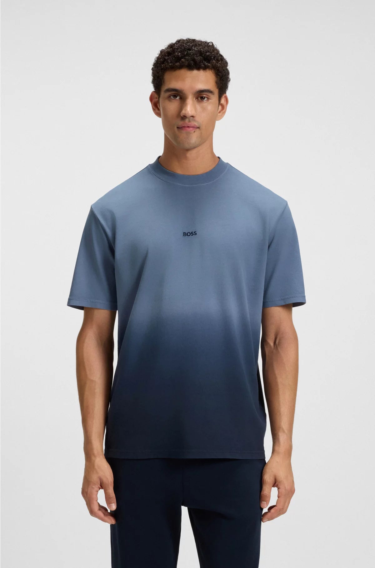 COTTON-JERSEY T-SHIRT WITH DEGRADE EFFECT