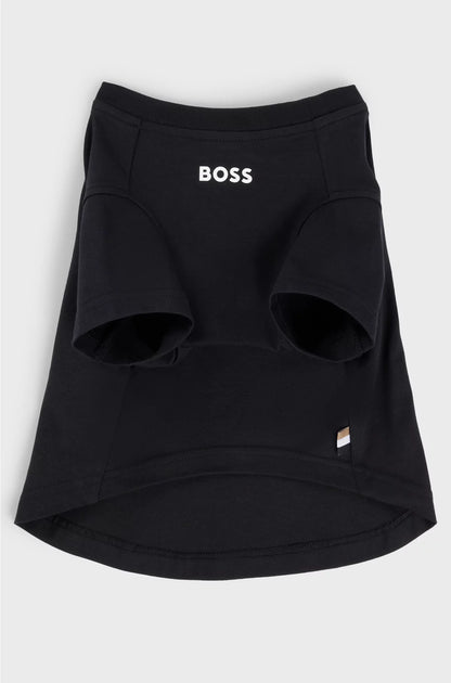 DOG T-SHIRT IN COTTON WITH LOGO PRINT
