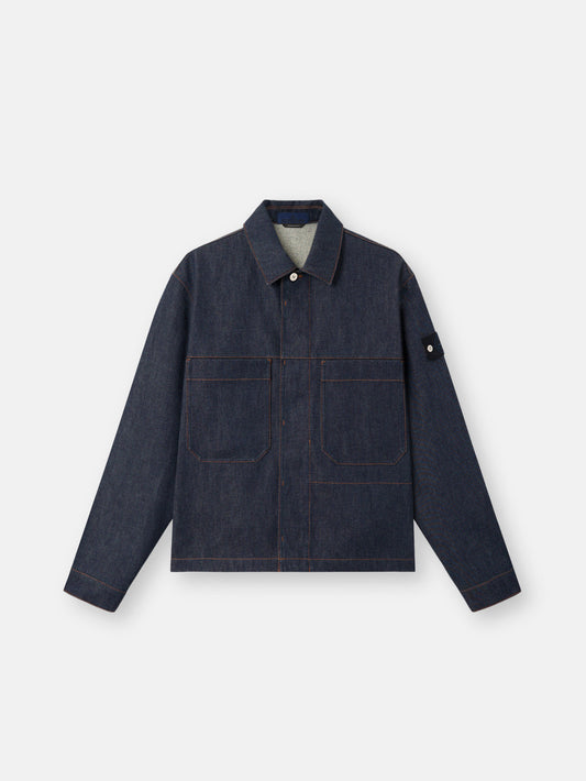 Q100027 INDIGO DENIM-RAW